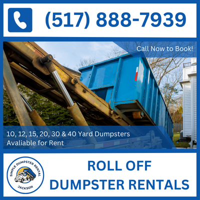 Roll Off Dumpsters Rental Jackson - Affordable Prices - 10, 20, 30 & 40 Yard